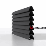 Ламели для забора жалюзи Premium U RAL 7024 – порошковое покрытие, толщина 0,45 мм в Владивостоке  | фото 4