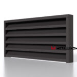 Ламели для забора жалюзи Royal Z RAL 8019 двустороннее покрытие полиэстер, толщина 0,45 мм в Владивостоке  | фото 4